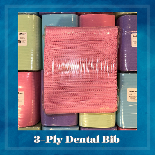 Cotisen 3-Ply Dental Bib